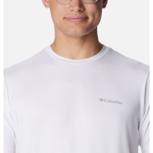 Columbia Men's Tech Trail™ Crew Neck Shirt Iı Erkek Tişört Beyaz AO5545-100