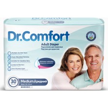 Dr.comfort Yetişkin Bel Bantlı Hasta Bezi Medium 30 Adet