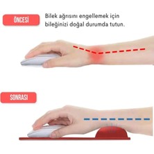 Ankanorm Mouse Pad Jel Dolgulu Bilek Destekli Mousepad Fare Altlığı Çeşitli Renk Seçenekleri