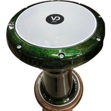 Vatan 3022Y Döküm Kırçıllı Yeşil Boyalı Darbuka