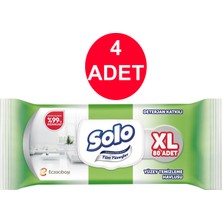 Solo Tüm Yüzeyler Islak Temizleme Havlusu Xl 4'lü 320 Yaprak