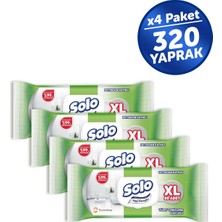 Solo Tüm Yüzeyler Islak Temizleme Havlusu Xl 4'lü 320 Yaprak