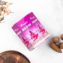 Aromatika Meditasyon Aromalı Geri Akışlı Organik Şelale Tütsü (Backflow)