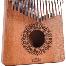 Mikla E-2 17 Tuş Masif Çınar Kalimba