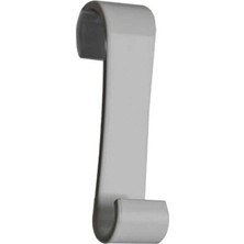 Es Dekor S Havlu Askı Gri Ev Gereç Duş Kabin Tip 34X39X127MM Sade Klasik Şık Dekoratif Pratik 1 Adet