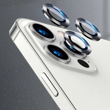 ZORE iPhone Uyumlu 13 Pro Max Cl - 04 Kamera Lens Koruyucu - Gri