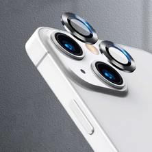 ZORE iPhone Uyumlu 13 Mini Cl - 04 Kamera Lens Koruyucu - Gri