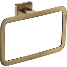 Fause Halka Daire Havluluk Line Antik Eskitme