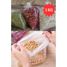 Kalbi Ticaret Bakkaliye Torbası 1'lik 20X30 cm 1 kg Şeffaf Bakkaliye Poşeti