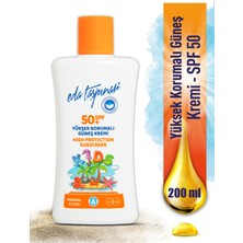 Eda Taşpınar Mineral Filtreli Yüksek Korumalı Güneş Kremi Spf 50+ Kids 200 ml