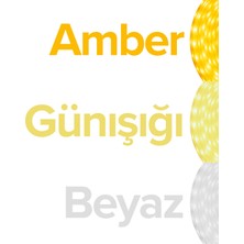 Amber LED 12V 2835 Yüksek Lümen Şerit LED Metrede 120 Ledli - Beyaz, Günışığı, Amber - 5, 10, 15, 20, 25 ve 50 Metre Seçenekleri - İç Mekan Aydınlatma