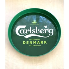 Sanat Taciri Sert Plastik Carlsberg Tepsi Bira Tepsisi