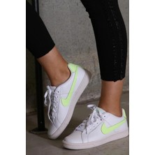 Nike Court Royale Deri Kadın Beyaz Günlük Spor Ayakkabı