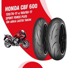 Mitas Honda Cbf 600 Mitas Sport Force + Lastik Takımı