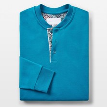hermit Hakim Yaka Erkek Uzun Kollu Polo T-Shirt