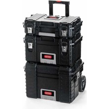 Keter Tool Storage Rigid 3 Katlı Tekerlekli Takım Çantası