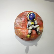 Gardenya Astronot Polyester Duvar Dekoru Model 1