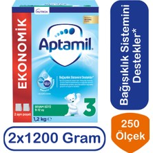 Aptamil Devam Sütü 3 Numara 1200 gr 2 Li Paket
