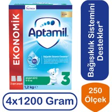 Aptamil Devam Sütü 3 Numara 1200 gr 4 Lü Paket