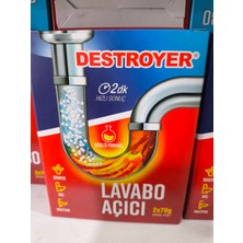 Destroyer Lavabo Açısı 2 x 70 gr