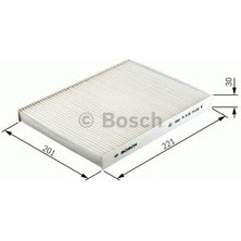 Bosch Polen Filtresi Primera P12 02-07 / X-Trail T30 02-07 / Almera N16 00-07