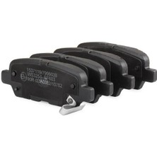 Blue Print Fren Balata Qashqai J10 06-13 / X-Trail T30 02-07 / Juke F15 10-19 Disk Arka