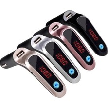 Lisinya Cars7 Bluetooth Hafıza Kart Girişli 4.0 Araç Kiti Çakmaklık Mp3 Fm Transmitter ( Lisinya )