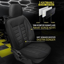 Nemsa Unıversal Nms Soft Carbonoto Koltuk Kılıfıpeugeot 205 Uyumlu Oto Koltuk Kılıfı 57