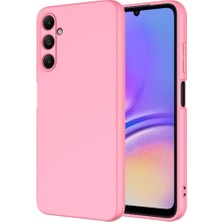 Case World Caseworld Samsung Galaxy A05S Kapak Içi Kadife Kamera Korumalı Lansman Silikon Kılıf - Pembe