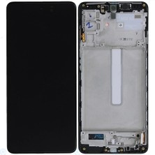 Samsung M52 SM-M526 Cıtalı Dokunmatik Ekran OLED (Siyah)