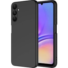 Case World Caseworld Samsung Galaxy A05S Kapak Içi Kadife Kamera Korumalı Lansman Silikon Kılıf - Siyah