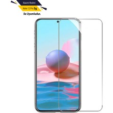 Case 4U Xiaomi Redmi Note 12 Pro 5G Tamperli Kırılmaz Cam Ekran Koruyucu Şeffaf