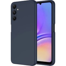 Case World Caseworld Samsung Galaxy A05S Kapak Içi Kadife Kamera Korumalı Lansman Silikon Kılıf - Lacivert