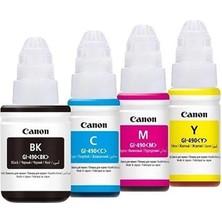 Clorpack Canon GI-490 / G4400 Uyumlu Mürekkep Takımı