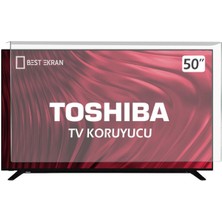 Best Ekran  Toshiba 50UA2363DT Tv Ekran Koruyucu - Toshiba 50" Inç 126 cm Tv Kırılmaz Koruyucu