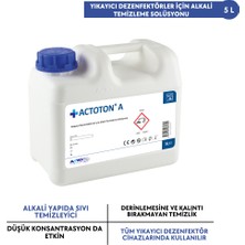 Actoton Actoton® A 5 L Yıkayıcı Dezenfektörler Için Alkali Temizleme Solüsyonu