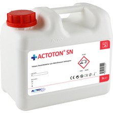 Actoton Actoton® Sn 5 L Yıkayıcı Dezenfektörler Için Nötralizasyon Solüsyonu