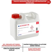 Actoton Actoton® Sn 5 L Yıkayıcı Dezenfektörler Için Nötralizasyon Solüsyonu