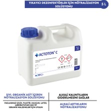 Actoton Actoton® C 5 L Yıkayıcı Dezenfektörler Için Nötralizasyon Solüsyonu