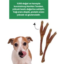 Havhav 2 Adet Köpek Ödülü %100 Doğal Köpek Çiğneme Çubuğu Köpek Ağız Sağlığı