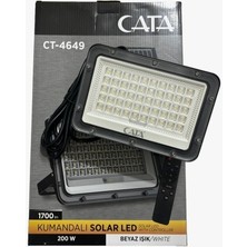 Uzmlight Cata CT-4649 150W Cata Kumandalı Solar LED Projektör