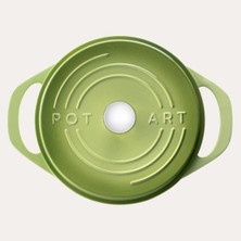 Pot Art Mint Derin Döküm Tencere 24 cm