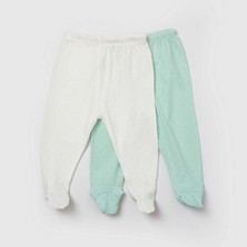 Bibaby Jakarlı 2'li Bebek Pantolonu 57911