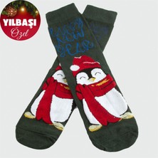 Hg.Aksesuar Penguen Yılbaşı Penye Çorap