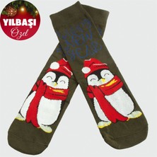 Hg.Aksesuar Penguen Yılbaşı Penye Çorap