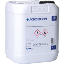 Actosed Actosed® Opa 5 L Endoskoplar ve Tıbbi Aletler Için Kullanıma Hazır Yüksek Yüzey Dezenfektanı