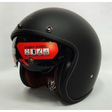 mt Kask mt Le Mans 2 Sv Açık Motosiklet Kaskı Mat Siyah