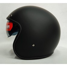 mt Kask mt Le Mans 2 Sv Açık Motosiklet Kaskı Mat Siyah