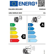 Falken 185/60 R15 84H Zıex ZE310 Ecorun Oto Yaz Lastiği ( Üretim Yılı: 2024 )