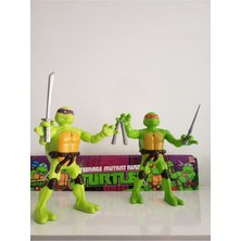 Refox Ninja Kaplumbağalar Işıklı Figür 4lü Set Ninja Turtles